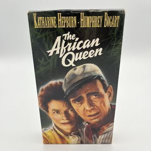The African Queen VHS Kathrine Hepburn Humphrey Bogart PG 1979 Fox Video VGCond